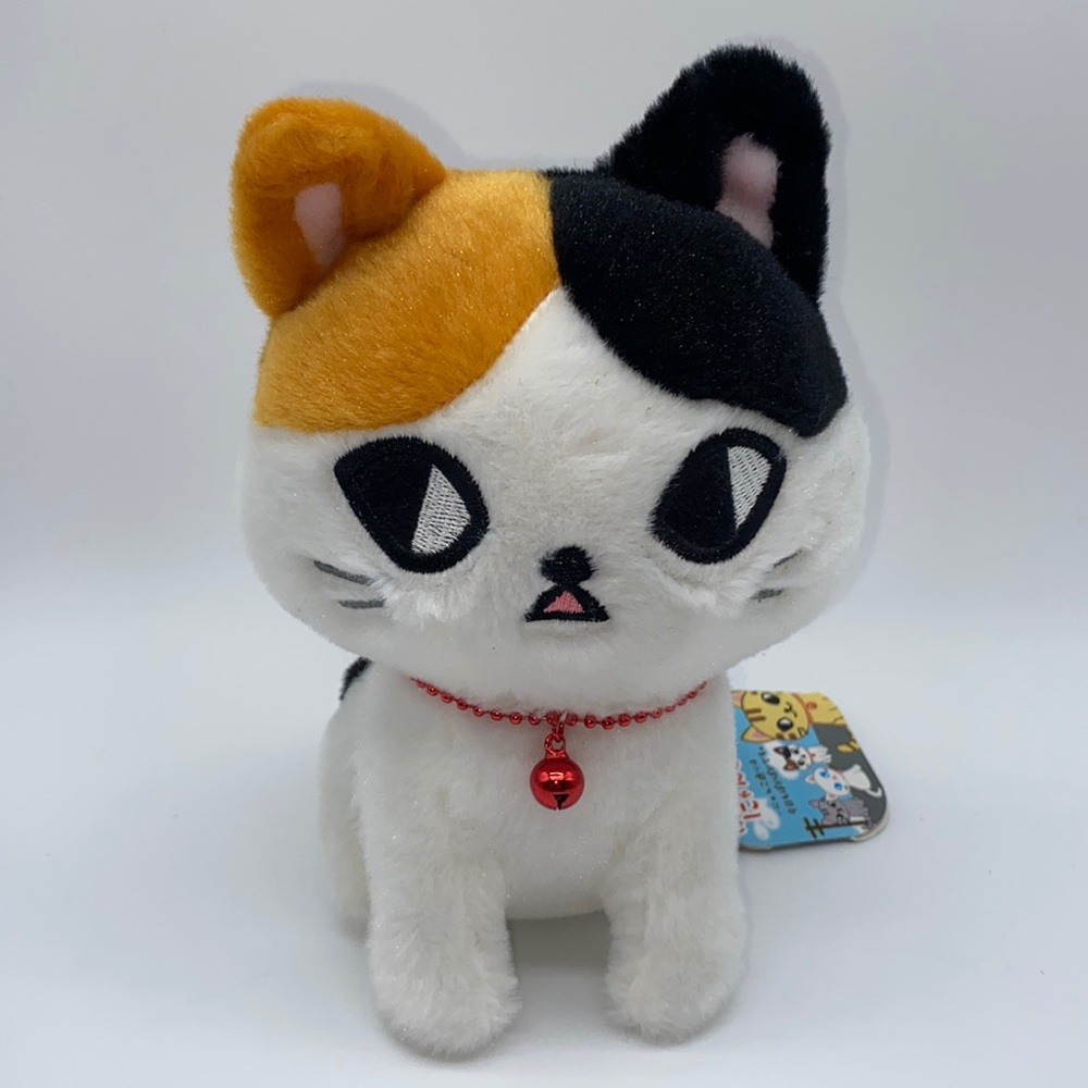 Calico Amuse Plush Stuffed Animal Cat Chinese Kitty